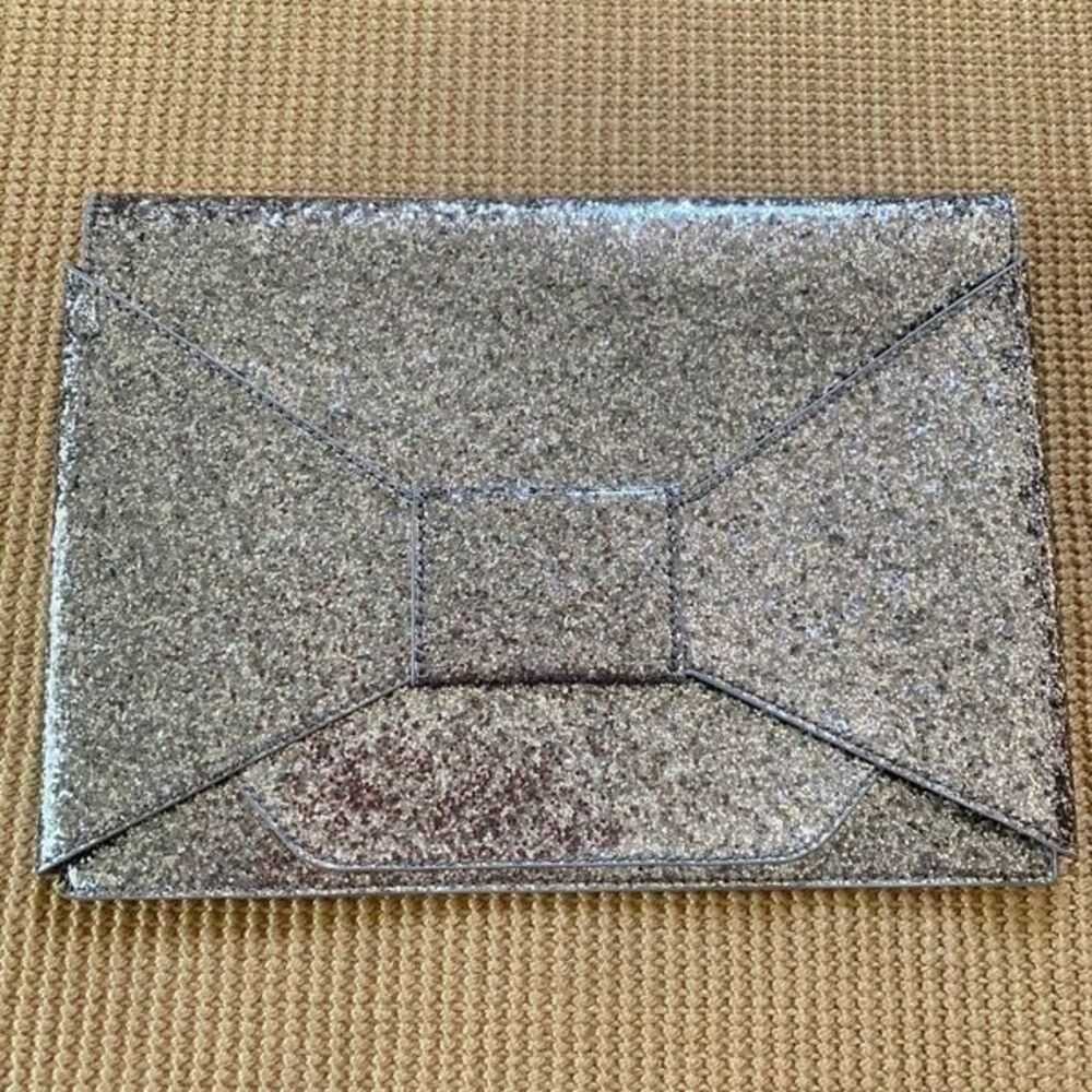 Banana Republic Glitter Bow Clutch Bag
